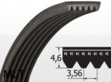 6PK1050 HOSSZBORDÁS SZÍJ AUDI,CITROEN,IVECO...