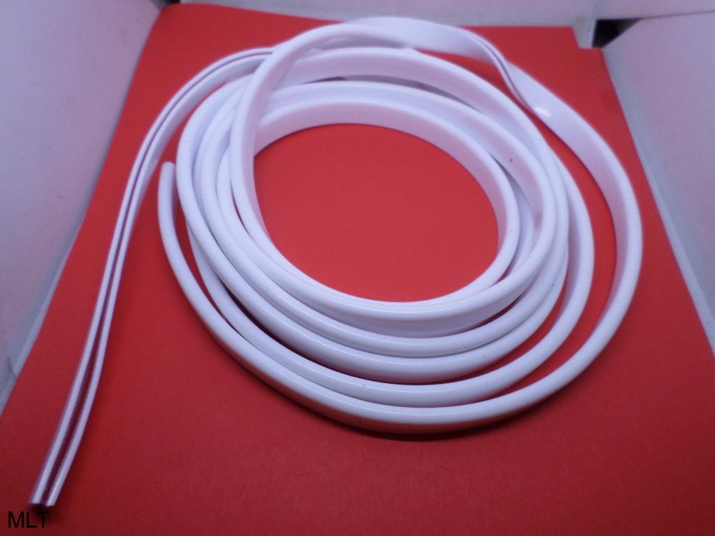 GUMI GÉDER U 4.8x10.6mm FEHÉR SZILIKON RAGASZTÓCSÍKOS