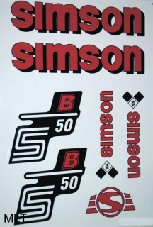 SIMSON MATRICASZETT S50B PIROS